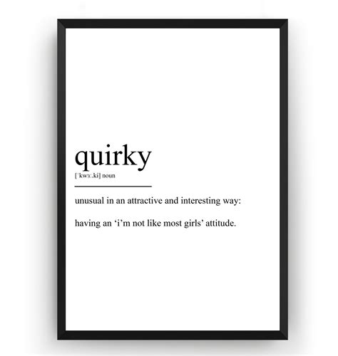 quirky mraning